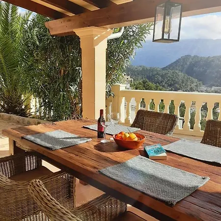 Casa Sol With Private Terrace, Garden, Pool, Beautiful View Puerto de Sóller