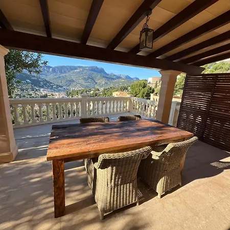 Lejlighed Casa Sol With Private Terrace, Garden, Pool, Beautiful View Puerto de Sóller